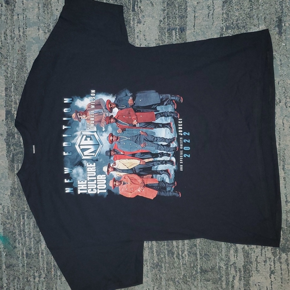 New Edition The Culture Tour 2022 mens graphic tee
